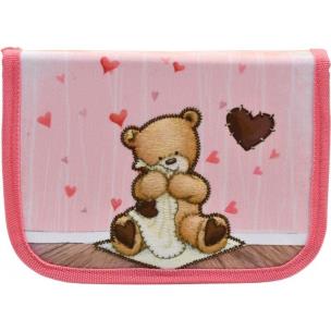 Opakowanie Piórnik 2-klapkowy z wyposażeniem Popco