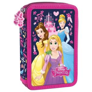 Opakowanie Piórnik dwukomorowy z wyposażeniem Księżniczki 10