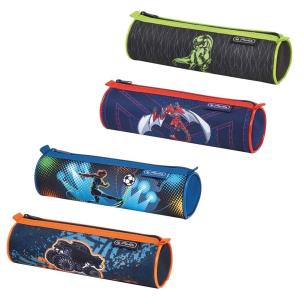 Opakowanie Piórnik kosmetyczka okrągły chłopięcy mix