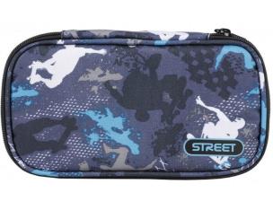 Okładka książki Piórnik owalny kompaktowy United skate street