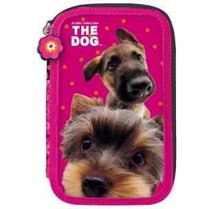 Opakowanie Piórnik z wyposażeniem dwukomorowy. The dog 30
