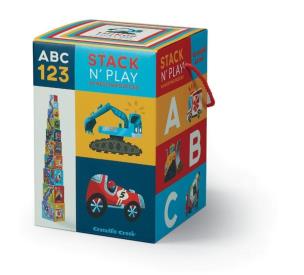 Opakowanie Piramida z klocków pojazdy