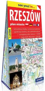 Okładka książki Plan miasta - Rzeszów 1:20 000