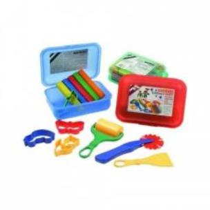 Opakowanie Plastolinka brokat maxi w pudełku z akcesoriami