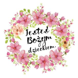 Opakowanie Podstawka korkowa - Jesteś Bożym dzieckiem