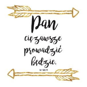 Opakowanie Podstawka korkowa - Pan Cię zawsze prowadzić