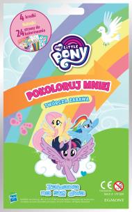 Okładka książki Pokoloruj mnie. Zabawa na sto dwa. My Little Pony.