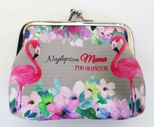 Opakowanie Portmonetka, Najlepsza Mama pod słońcem, Flaming