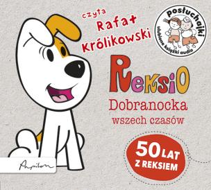 Okładka książki Posłuchajki Reksio Dobranocka wszech czasów - Audiobook
