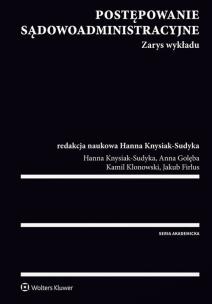 Okładka książki Postępowanie sądowoadministracyjne