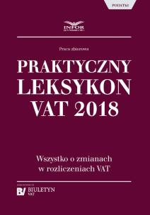 Opakowanie Praktyczny Leksykon VAT 2018