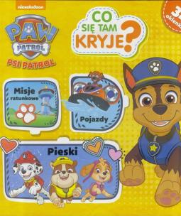 Okładka książki Psi Patrol.Co się tam kryje?