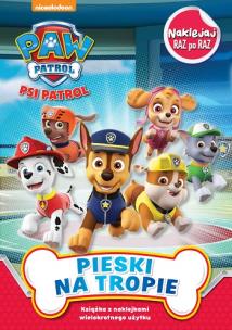 Okładka książki Psi Patrol.Pieski na tropie - Naklejka raz po raz