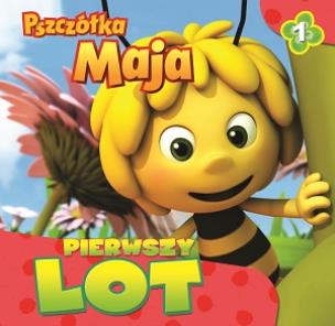 Okładka książki Pszczółka Maja.Pierwszy lot . STORY