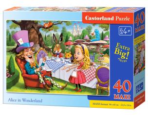 Opakowanie Puzzle 40 Maxi Alice in Wonderland