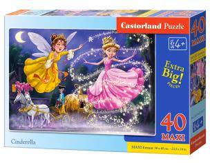 Opakowanie Puzzle 40 Maxi Cinderella