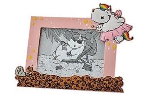 Opakowanie Pyzaty jednorożec. Ramka na zdjęcie różowa