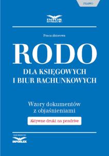 Okładka książki RODO dla księgowychi biur rachunkowych