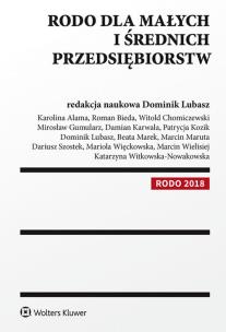 Okładka książki RODO dla małych i średnich przedsiębiorstw