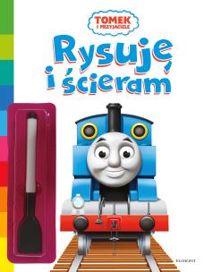 Okładka książki Rysuję i ścieram. Tomek i przyjaciele.