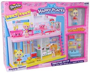 Shopkins HappyPlaces zestaw Happy home. Wydawca: Moose Enterprise. Multiszop.pl Opakowanie Shopkins HappyPlaces zestaw Happy home