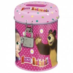Opakowanie Skarbonka z kółdką Masza i niedźwiedź 12
