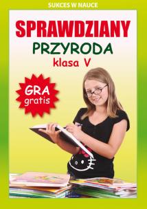 Okładka książki Sprawdziany Przyroda Klasa 5