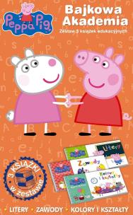 Okładka książki Świnka Peppa - Bajkowa Akademia Nr.1
