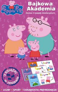 Okładka książki Świnka Peppa - Bajkowa Akademia Nr.2