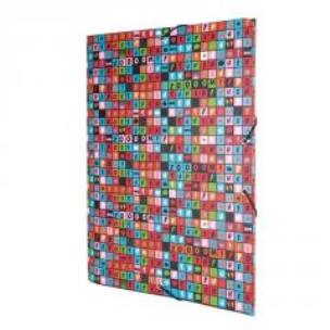 Opakowanie Teczka A4 cienka z gumką Super Heroes LE