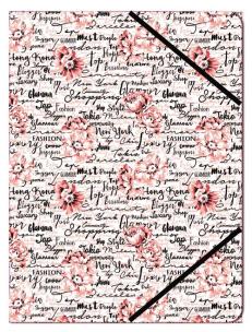 Opakowanie Teczka A5 PP Dekor 10 sztuk mix