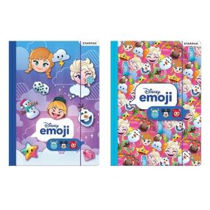 Opakowanie Teczka z gumką A4 Emoji 10 sztuk