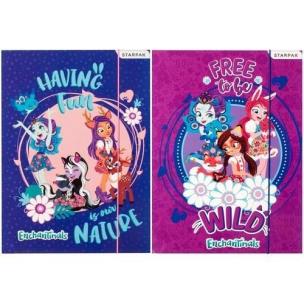 Opakowanie Teczka z gumką A4 Enchantimals