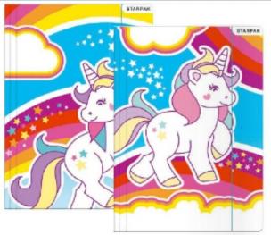 Opakowanie Teczka z gumką A4 jednorożec