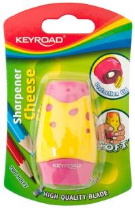 Opakowanie Temperówka KEYROAD Cheese pojedyńcza 12 sztuk mix