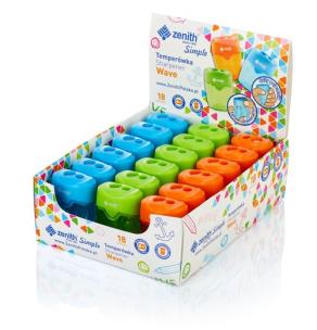 Opakowanie Temperówka Zenith Wave display 18 sztuk