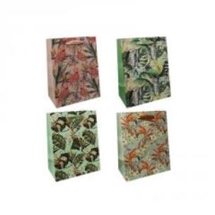 Opakowanie Torby prezentowe 18x23 Kwiaty Vintage op. 12szt