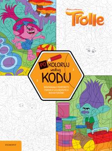 Okładka książki Trolle. Pokoloruj według kodu