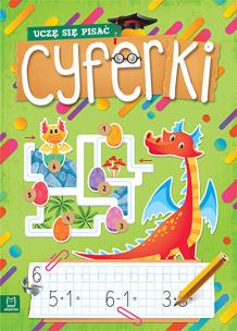 Okładka książki Uczę się pisać CYFERKI od 5 lat