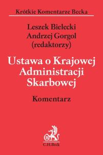 Okładka książki Ustawa o Krajowej Administracji Skarbowej. Komentarz