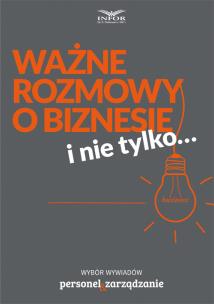 Okładka książki Ważne rozmowy o biznesie i nie tylko...