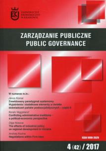 Opakowanie Zarządzanie Publiczne 4 (42) 2017