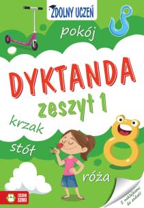 Okładka książki Zdolny uczeń. Dyktanda 1