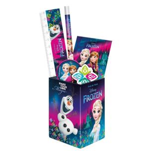 Opakowanie Zestaw przyborów szkolnych Kraina Lodu 24 DERFORM