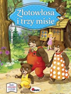 Okładka książki Złotowłosa i trzy misie