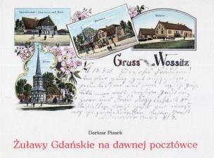 Okładka książki Żuławy Gdańskie na dawnej pocztówce