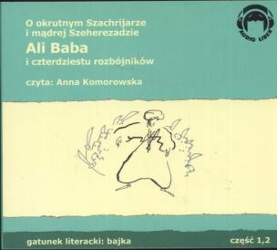 Okładka książki Ali Baba i czterdziestu rozbójników. Audio 2CD - Audiobook