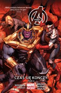 Avengers T.3 Czas się kończy. Autor: Opracowanie zbiorowe. Multiszop.pl Okładka książki Avengers T.3 Czas się kończy
