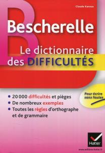 Okładka książki Bescherelle Le Dictionnaire des difficultes