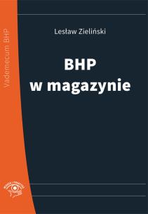 Okładka książki BHP w magazynie